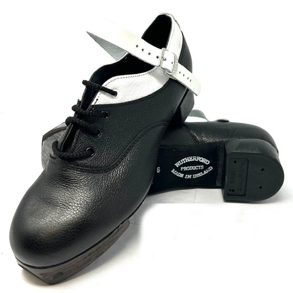 CLEARANCE - Rutherford Super Flexi  Jig Shoes with White Tops -  Size 5-5.5 ONLY - FINAL SALE - NO RETURNS OR EXCHANGES