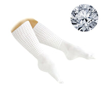 Poodle Socks Ankle Length With Sparkling Preciosa Crystals Made to